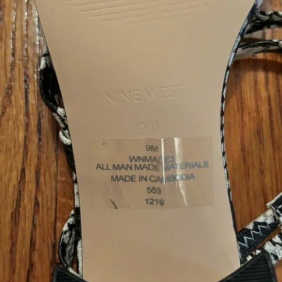 Nine West Strappy Sandals - Picture 4 of 4